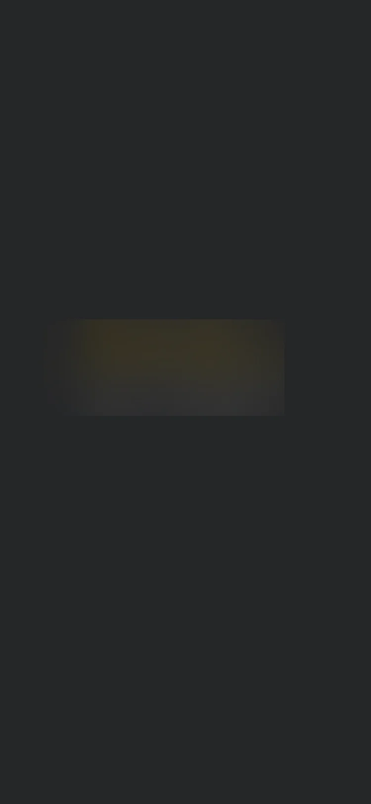 Splash screen. The logo is blurred.